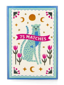 Fiammiferi "A Dopo" Boxed Matches - Blue Cheetahs - 4