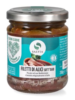 Filetti di Alici sott'Olio - 1