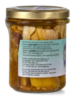Filetti di Pesce Spada in Olio Extravergine di Oliva - 3