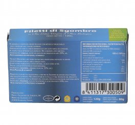 Filetti di Sgombro in Olio Extra Vergine di Oliva Biologico - 2