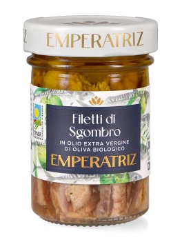 Filetti di Sgombro in Olio Extra Vergine di Oliva Biologico - 1