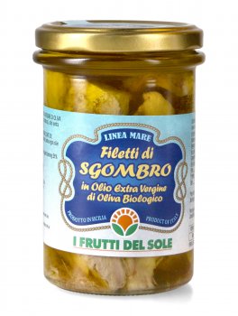 Filetti di Sgombro in Olio Extravergine d'Oliva Biologico - 1