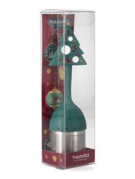 Filtro in Acciaio e Silicone Verde - Natale - 3