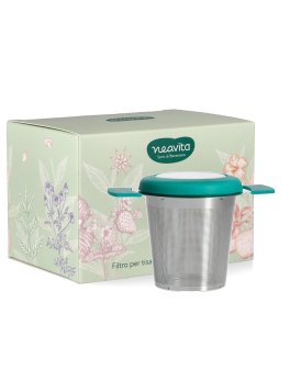Filtro per Tisana in Acciaio con Coperchio - 1