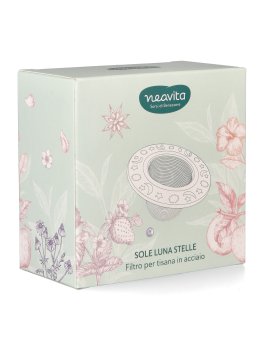 Filtro per Tisana in Acciaio "Sole Luna Stelle" - 1