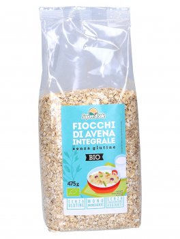 Fiocchi di Avena Integrale Biologico senza Glutine - 1