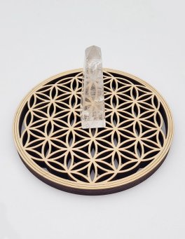 Fiore della Vita in Legno di Betulla - 20 cm - 6