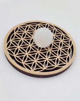 Fiore della Vita in Legno di Betulla - 20 cm - 7