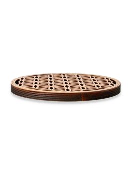 Fiore della Vita in Legno di Betulla - 20 cm - 9
