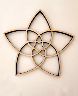 Fiore di Venere - Traforato in Legno di Betulla - 3