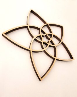 Fiore di Venere - Traforato in Legno di Betulla - 4