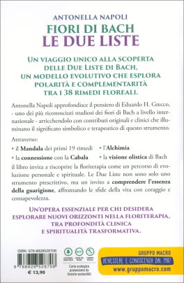 Fiori di Bach - Le Due Liste — Libro - 2