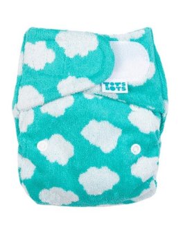 Fitted Bamboozle per Pannolino Lavabile a 2 Pezzi - Fluffy Cloud - 1