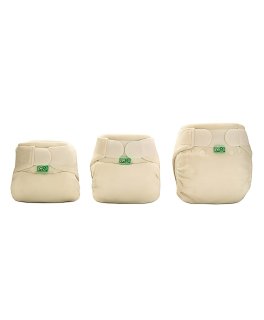 Fitted Bamboozle per Pannolino Lavabile a 2 Pezzi - Natural - 5