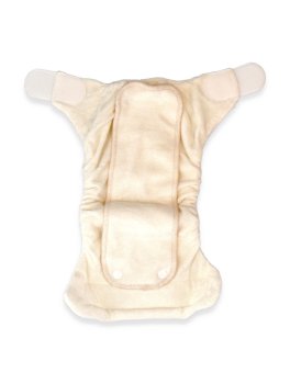 Fitted Bamboozle per Pannolino Lavabile a 2 Pezzi - Natural - 3