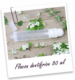 Flacone Trasparente Airless per Dentifricio da 80 ml - 3