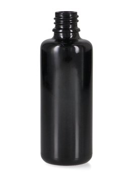Flacone Vuoto "ORION" in Vetro Oscurato Miron senza Tappo per Oli Essenziali o Fiori di Bach - 50 ml - 1