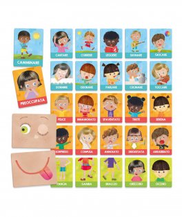 Flashcards Emozioni e Azioni Montessori - 3