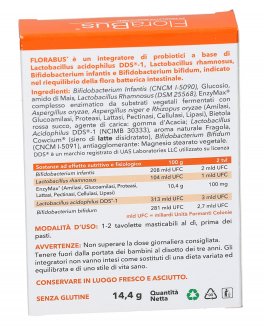 Florabus - Integratore di Probiotici Tavolette Masticabili - 2