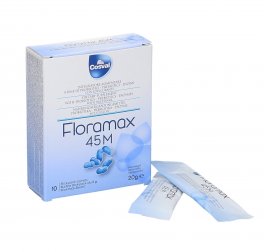 Floramax 45m - Integratore in Bustine di Probiotici, Prebiotici ed Enzimi