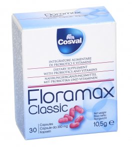 Floramax Classic - Integratore di Probiotici e Vitamine B1, B6, D