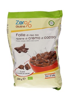 Follie di Riso Bio Ripiene di Crema di Cacao - Zer% Glutine