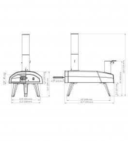 Forno per Pizza Portatile a Pellet - Ooni Fyra 12 - 10