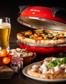 Forno Pizza Elettrico Rosso - 4
