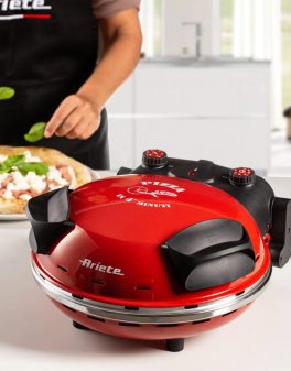 Forno Pizza Elettrico Rosso - 3