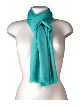 Foulard di Canapa e Viscosa con barattolo in Vetro - "Dillo con un Foulard" - 2