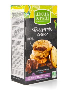 Fourres Chocolat - Biscotti Ripieni al Cioccolato - 1