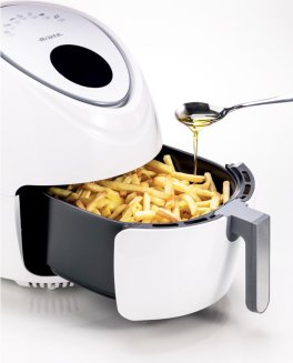 Friggitrice ad Aria - Airy Fryer XXL - Bianca - 4