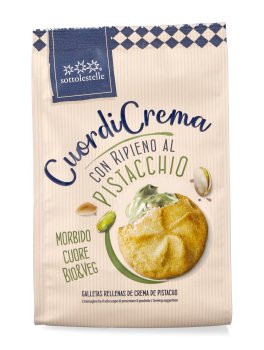 Frollini "Cuor di Crema" con Crema al Pistacchio Bio - 1