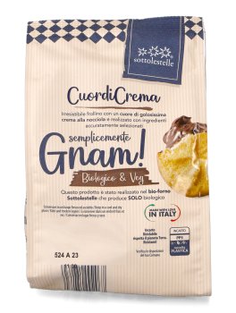 Frollini "Cuor di Crema" con Crema alla Nocciola Bio - 3