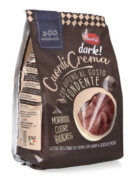 Frollini "Cuor di Crema Dark" con Crema Fondente Bio - 2