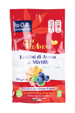 Frollini di Avena ai Mirtilli - 1