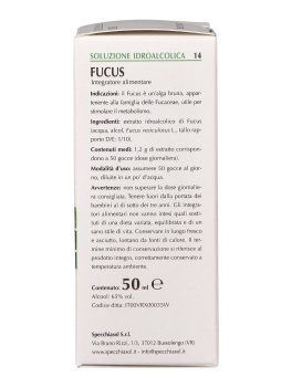Fucus Soluzione Idroalcolica 14 - 4
