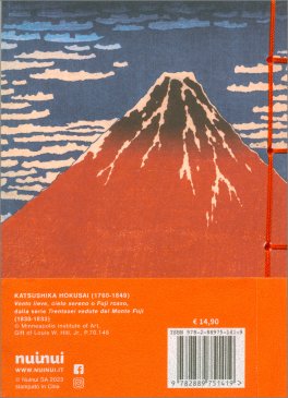 Fuji di Hokusai - Nihon No Noto - Taccuino Giapponese — Diari e Journaling - 2