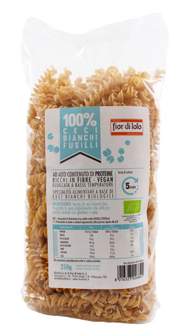 13 consigli per mangiare la pasta e stare bene, anche "a dieta" 1 Fusilli di Ceci Bianchi
