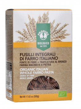 Fusilli di Farro Integrale Bio - 1