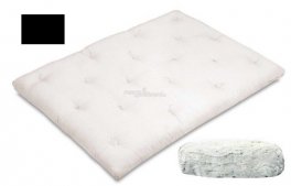 Futon Tradizionale Alfa Nero - Puro Cotone - 1