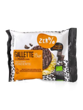 Gallette di Mais Bio Ricoperte di Cioccolato - Zer% Glutine - 1