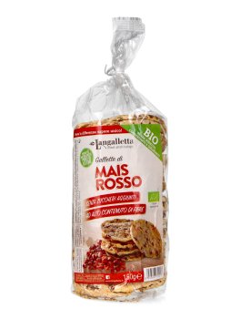 Gallette di Mais Rosso Biologiche - 1