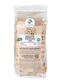 Gallette di Riso Integrale e Mais Bio Italiani - 1