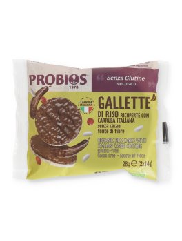 Gallette di Riso Ricoperte alla Carruba Italiana - 1