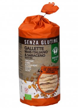 Gallette Mais Italiano e Saraceno Bio - 1