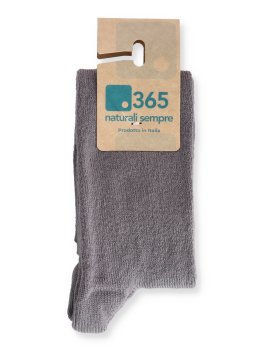 Gambaletti Lisci in Lana Merinos "Avada" - Grigio - Taglia 35/38 - 2