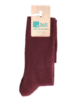 Gambaletti Lisci in Lana Merinos extra Fine "Avada" - Bordeaux - 2