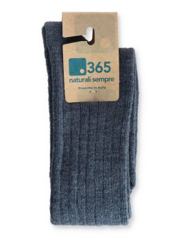 Gambaletti Uomo a Coste in Lana Merinos "Navos" - Jeans - 2