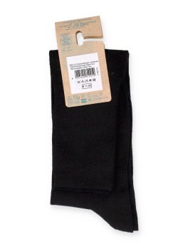 Gambaletto Donna in Cotone Biologico con Polso Inglese - Nero - 2